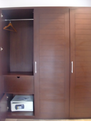 Wardrobes with safes