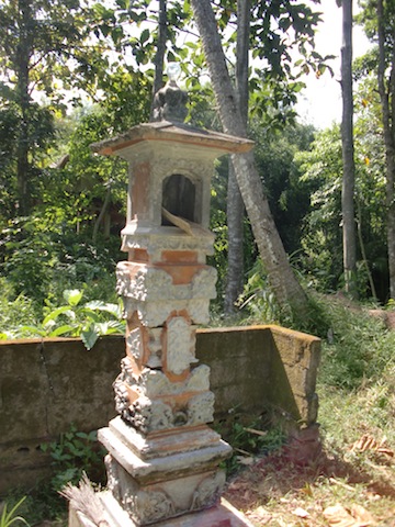 Temple near the entrance