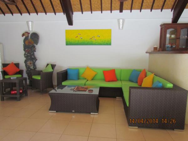 living area Villa Dewi