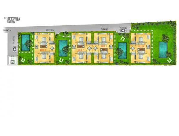 Villa Lodek Deluxe - Floor plan