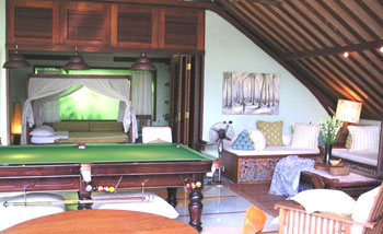 Day Bed & pool Table-Upstairs