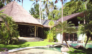 Villa View as Seen from Pool